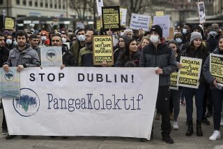 La Croatie n'est pas un lieu sûr pour les migrants, selon les participants à une manifestation samedi à Berne.